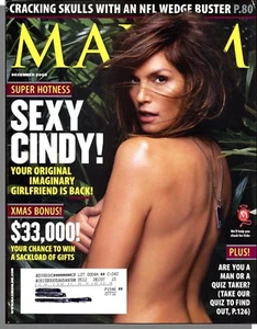 Maxim 96 - 2005, December - Cindy Crawford, The Evil Dr. Jayant Patel - Picture 1 of 2