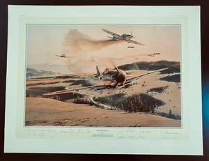 Birth of a Legend Robert Taylor Knight's Cross Edition Signed and Numbered Print - Picture 1 of 9