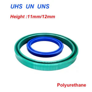 UHS/UN/UNS Polyurethane Hydraulic Oil Seal Sealing Ring PU Gasket Height 11/12mm - Picture 1 of 10