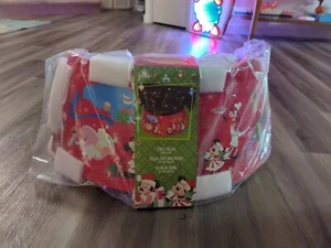 Disney Parks Mickey And Minnie Christmas Tree Collar Home Decor Holiday New10X26 - Picture 1 of 10