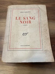 Le Sang Noir, Louis Guilloux, 1935 - Imagen 1 de 5