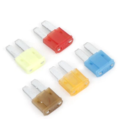 15pcs Car Circuit Micro2 Blade Fuse Assorted Kit 5A 7.5A 10A 15A 20A - Image 1 of 4