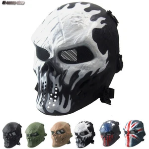 Motorcycle Goggles Skull Mask for MX ATV Racing Sports Halloween Cosplay Costume - Picture 1 of 22