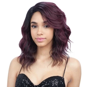 CHASTY - FREETRESS EQUAL INVISIBLE L PART SYNTHETIC FULL WIG MEDIUM WAVY - Picture 1 of 29