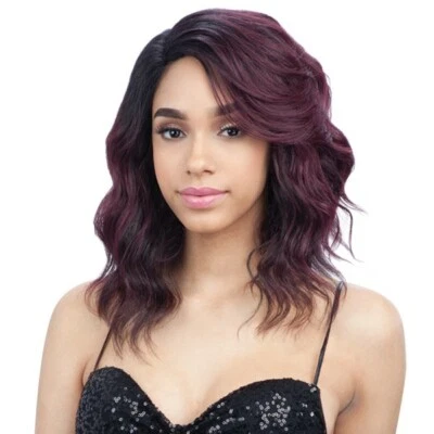 CHASTY - FREETRESS EQUAL INVISIBLE L PART SYNTHETIC FULL WIG MEDIUM WAVY - Image 1 of 2