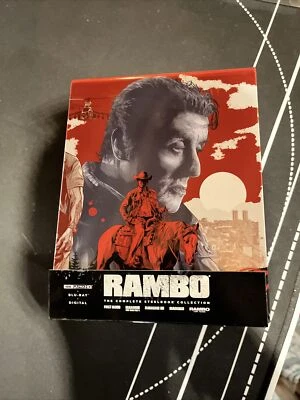 Rambo: The Complete Steelbook Collection 4K Best Buy Exclusive OOP. No Blu Rays - Image 1 of 4