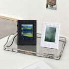 Photo Frame Safe Picture Embossed Vertical Stand for 3 Inch Photos Anti-crack