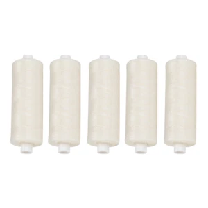 Carrete de hilo dental sin encerar 5/PK de recarga de 200 yardas cada uno con dispensador translúcido - Imagen 1 de 6