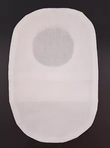 Stoma bag pouch cover for Ostomy Ileostomy Colostomy Plain Colours White - Picture 1 of 6