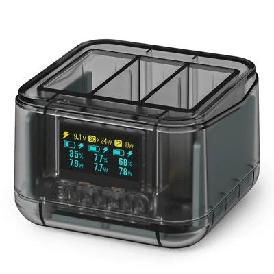 Akku-Ladegerät Schnelllade-Hub Kamera-Zubehör für GoPro 13 - Bild 1 von 4