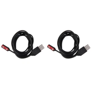 USB Charging Cable Charger Adapter for Pebble Steel Smartwatch Watch Black - Zdjęcie 1 z 5