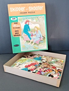 Vintage Whitman Publishing JIGSAW PUZZLE SKIPPER SKOOTER DOLL 100 Piece 1965 - Picture 1 of 14