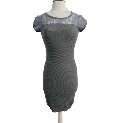 Sexy Vestido Suéter Para Mujer Maurices S Nuevo con Etiquetas Boho Encaje Tejido Bodycon Sin Cordones Forrado Foto 1 de 4