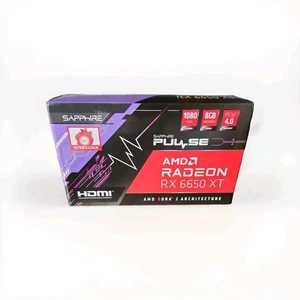Sapphire Pulse AMD Radeon RX 6650 XT Gaming Graphics Card *NEW SEALED* - Afbeelding 1 van 5