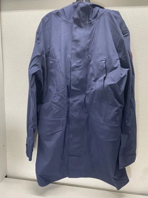 Chaqueta de lluvia Canada Goose para hombre Barclay talla XL azul marino atlántico Foto 1 de 4