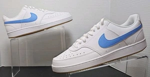 Size 11 - Men Nike Court Vision Low White/University Blue HJ9105-100 - Picture 1 of 20