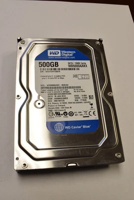 Western Digital WD5000AAKX-003CA0 SATA HDD Hard Drive 500GB - TESTED AND WIPED - Image 1 of 2