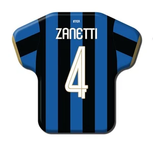 Calamita Simile a T-Shirt Calcio Stagione 2008/2009 Inter 4 Javier Zanetti - Picture 1 of 9