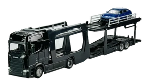 BBURAGO SCANIA 770S MULTICAR + LAMBORGHINI URUS 1:43 DIE CAST MODEL NEW BOX - Picture 1 of 8