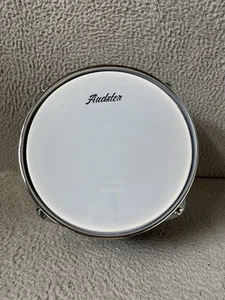 Vintage Black Audster Snare Drum For Drumset Measures 10x5 Inches - Picture 1 of 7
