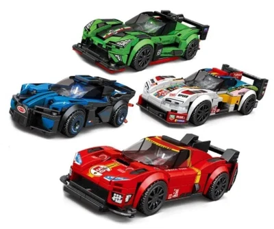 SEMBO - Racers Series - 4 Building Block Sets - Image 1 of 4