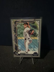 2025 Topps Holiday Glitter Holiday #H130 Chase Dollander Colorado Rockies RC - Picture 1 of 2