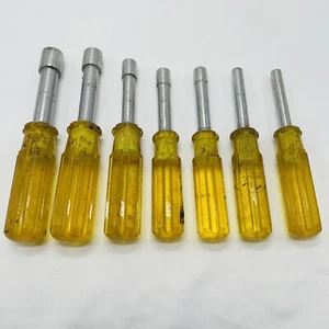 Vintage Walden Spintite Mutterndreher-Set 7-teilig 9/16, 1/2, 3/8, 11/32, 5/16, 7/32, 1/4 - Bild 1 von 11