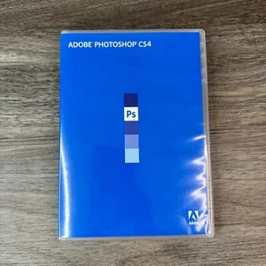 Adobe Photoshop CS4 Extended For Windows Retail Version 2 Disc w/ Serial Number - Picture 1 of 3