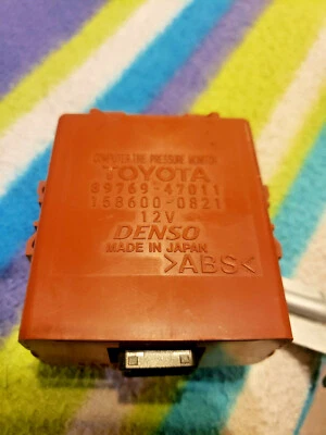 Monitor de presión de neumáticos para computadora Toyota Prius 2008 89769-47011 158600-0820 ~ Excelente Foto 1 de 4