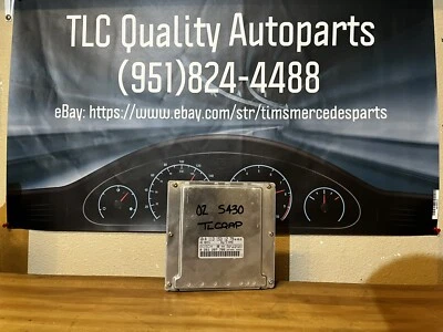 Módulo de control del motor Mercedes-Benz M113 V8 2001-2005 E500 S430 CL500 CLK430 Foto 1 de 2