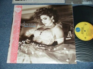 MADONNA Japan 1984 P-13033 NM LP+Obi LIKE A VIRGIN - Picture 1 of 8