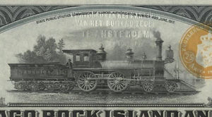 U.S.A. CHICAGO ROCK ISLAND AND PACIFIC , THE BIG ONE !! 1920. - Picture 1 of 2