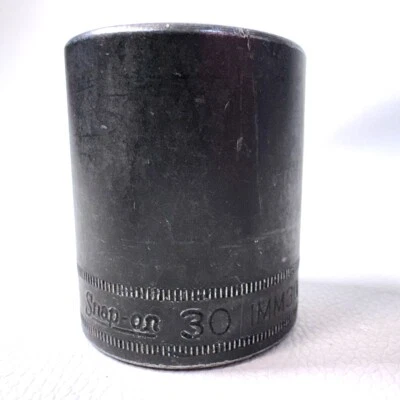 Snap-on 1/2" Drive 30mm Metric 6pt Shallow Impact Socket IMM300 (WMP013542) - Image 1 of 4