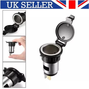 12V Universal Car Cigarette Lighter Socket Power Outlet Plug Adaptor Closing Cap - Picture 1 of 7