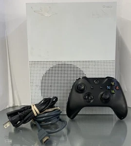 MICROSOFT XBOX ONE S CONSOLE 1T 1681 + 1 CONTROLLER + POWER CABLE + (PD3037015) - Picture 1 of 5
