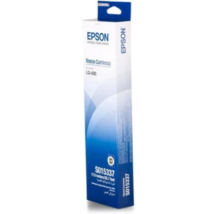 Genuine Epson S015337 Black Ink Ribbon Cartridge C13S015337 LQ 590II LQ-590 - Picture 1 of 1