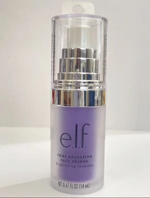 ELF Tone Adjusting Face Primer 83403 Brightening Lavender 0.47fl oz 2pk - Image 1 of 2