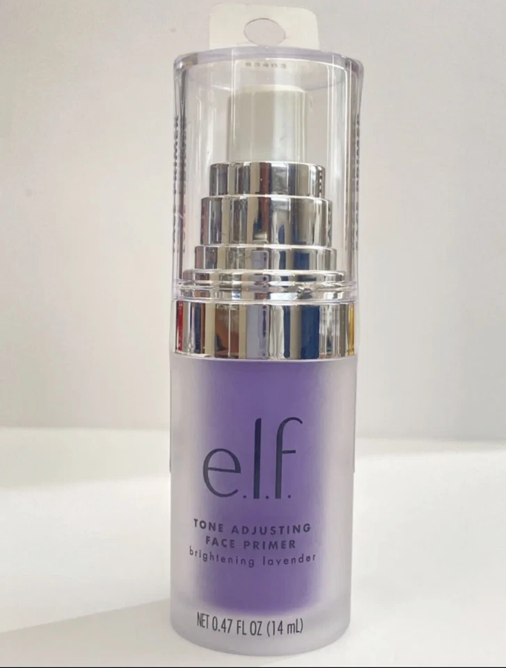 ELF Tone Adjusting Face Primer 83403 Brightening Lavender 0.47fl oz 2pk - Image 1 of 2