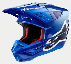 ALPINESTARS HELMET SM5 CORP BLUE 2X 8306323-7900-2X - Picture 1 of 1