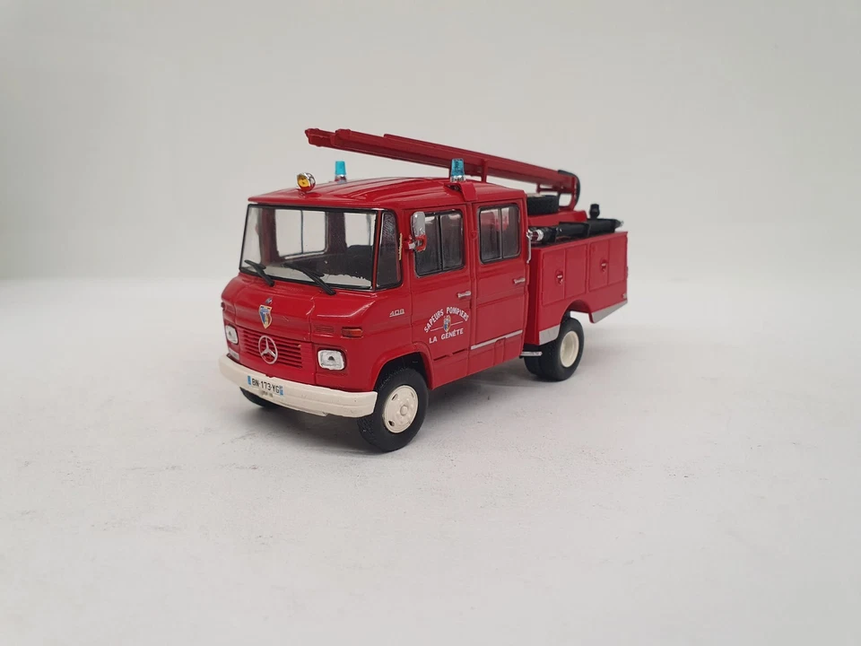 1/43 MERCEDES-BENZ L 408 CV CAMIÓN DE BOMBEROS POMPIERS EN BLISTER SIN SCHUCO SIN ALERTA Foto 1 de 4