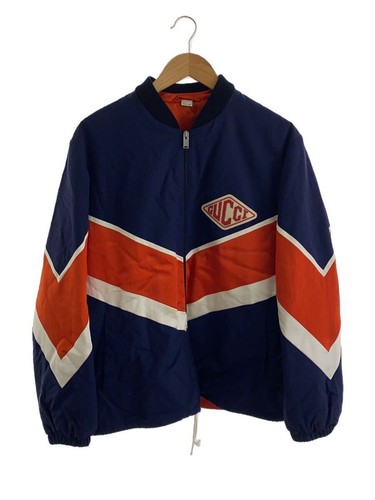 GUCCI giacca nylon 538271 blu gioco imbottito commutazione 44 BLU