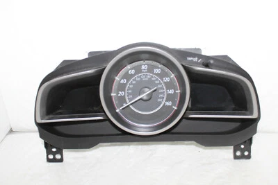 Cuadro de instrumentos velocímetro Mazda 2016 3 indicadores de panel de instrumentos 18.831 millas Foto 1 de 4