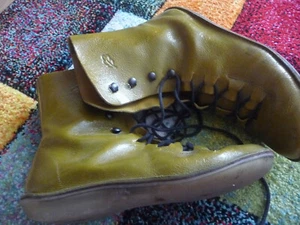 Loints Lederbooties ungefüttert grünton Gr.39 - Bild 1 von 5