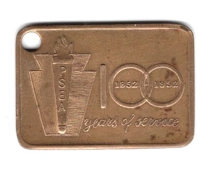 (pgasteelers1) Harrisburg, PA State Education Assoiation 1952 100° anniversario Medaglia - Foto 1 di 2
