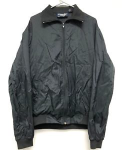 Silver Fox Mens Black Full Zip Jacket Coat - Size 2XL