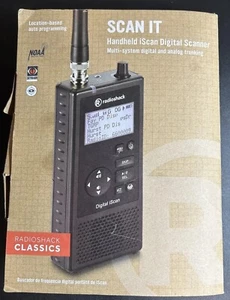 Radio Shack Pro-668 Escáner de Radio Digital P25 Fase I y II con Clip de Cinturón Giratorio - Imagen 1 de 4
