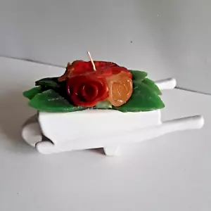 Bougie Sicilienne Trinacria Parfumé Rare Art Déco Florale Fait Main Italie - Imagen 1 de 5