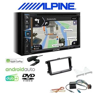 Alpine Autoradio Apple CarPlay Android Auto für Volkswagen VW EOS ab 2006 - Bild 1 von 6