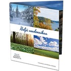 Finnland Euro Kursmünzensatz 2022 Vier Jahreszeiten ST 9er Satz Blister
