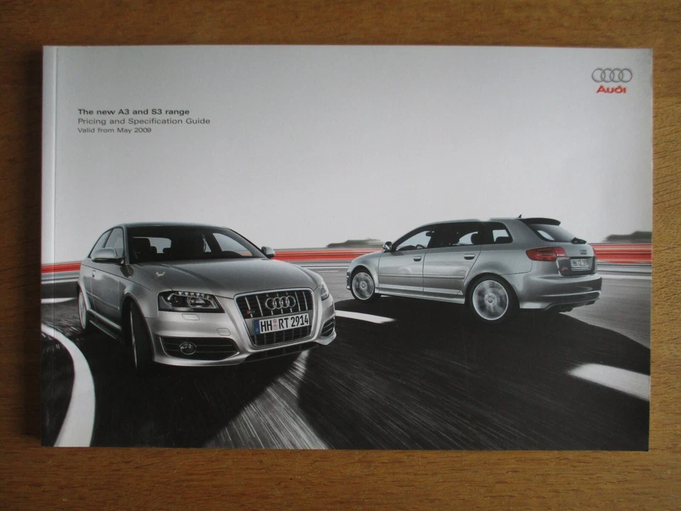 Audi S3 & A3 UK Sales Brochure (2009 / 2010); Ed 4 - Image 1 of 4